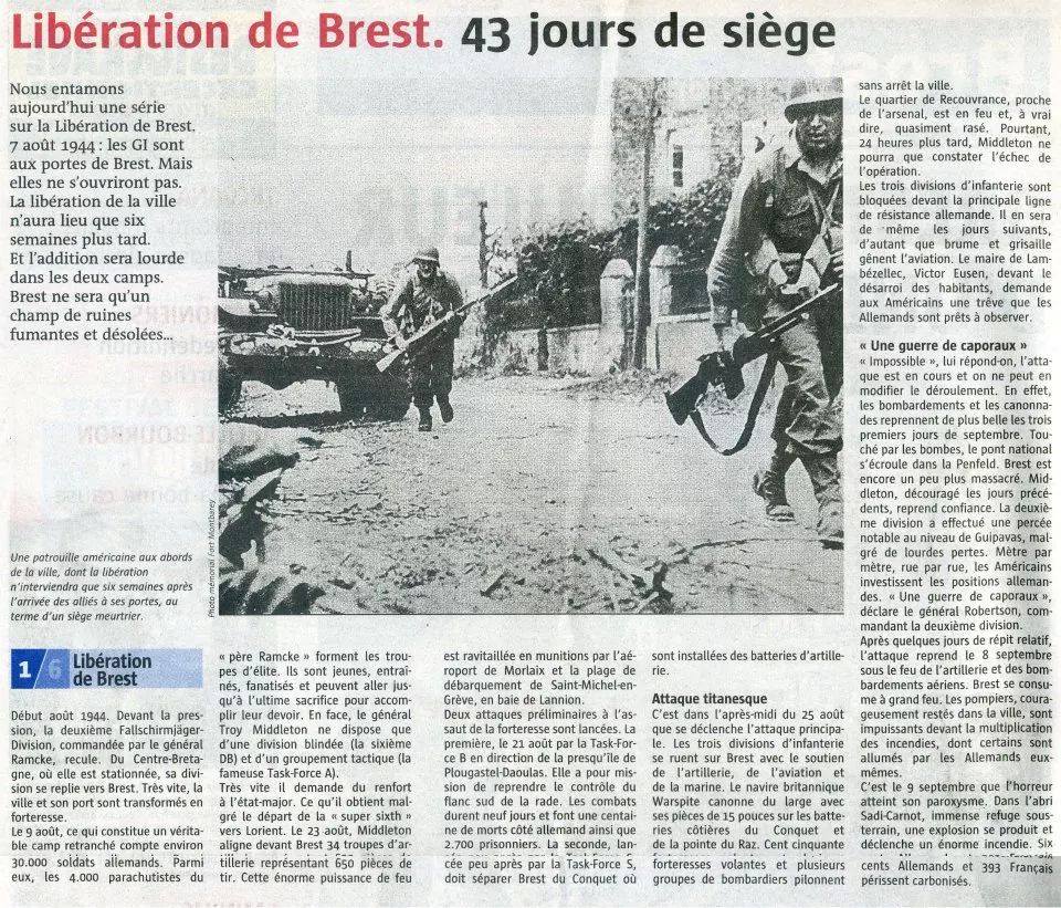 Liberation de Brest